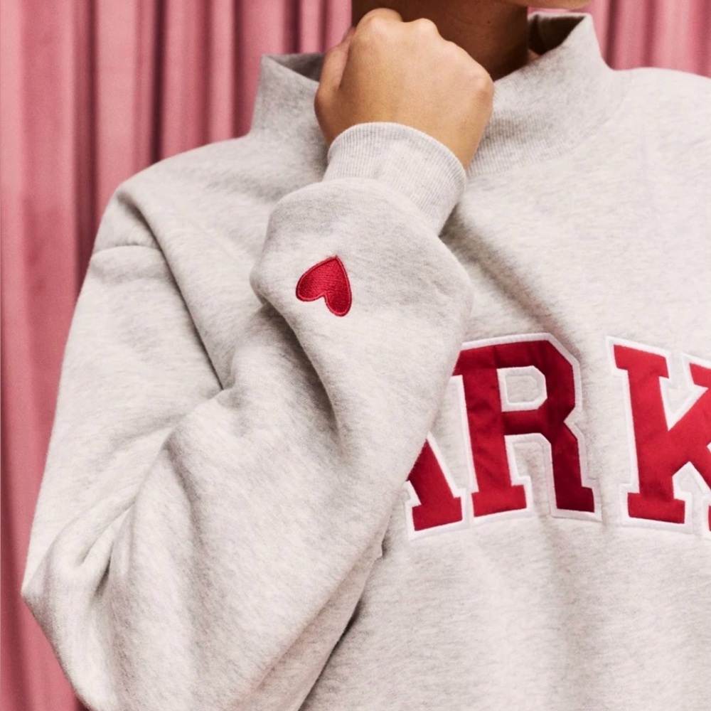 PARKE Valentine’s Varsity Mockneck - Picture 2 of 6